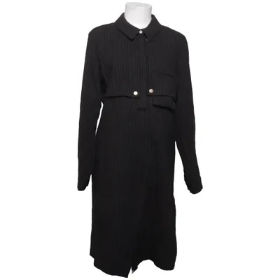 Robe chemise (Noir) de NÜ Denmark Coton, Lin, Polyester recyclé