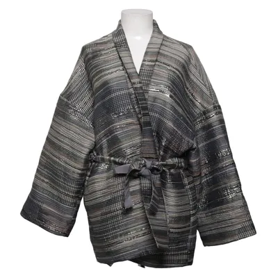 Jacket (Gray, Multicolored) from Rodebjer Acrylic, Cotton, Polyester, Viscose