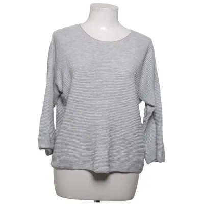 Sweater (Gray) from Oui Cotton, Metallic fiber, Polyester