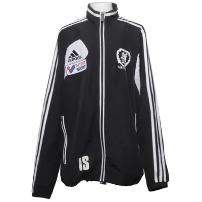Sports jacket (Black, White) from Adidas Recycled polyester