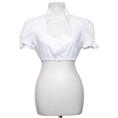 Chemisier Dirndl (Blanc) de Hammerschmid Coton, Polyester