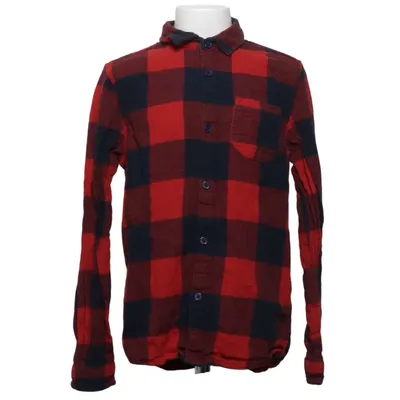 Flannel skjorte (Rød, Sort) fra Destination Bomuld