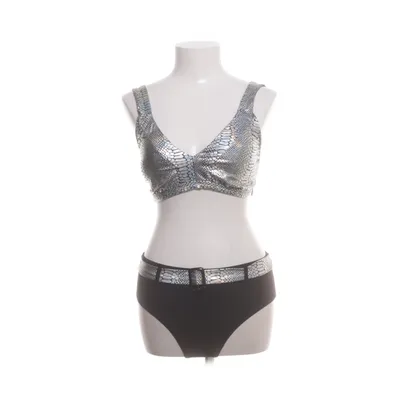 Bikini (Svart, Silverfärgad) från BPC Bonprix Collection Polyamid