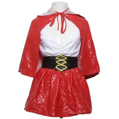 Maskeradkläder (Röd, Vit, Svart) från Widmann Polyester
