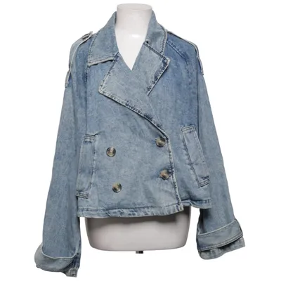 Denim jacket (Blue) from Divided by H&M Cotton, Polyester