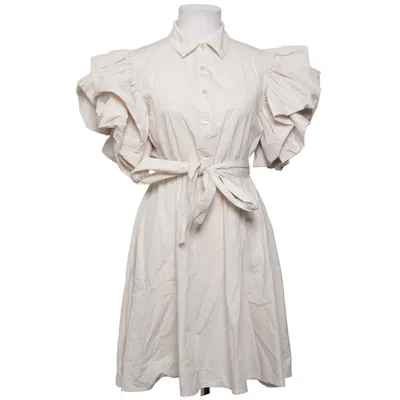 Kjole (Beige) fra Nicole Bomuld, Elastan