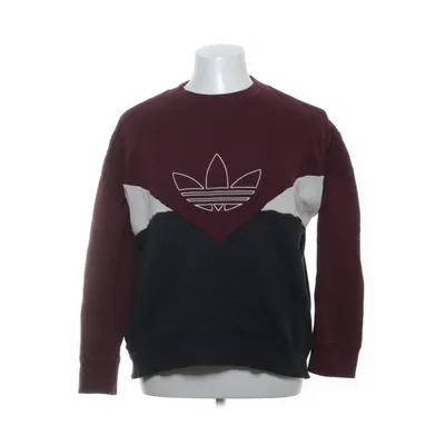 Collegetröja (Röd, Svart, Vit) från Adidas Bomull, Elastan, Polyester, Polyuretan