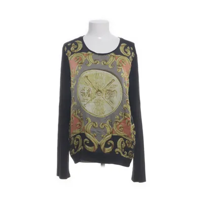 Sweater (Blue, Multicolored) from Mucho Gusto Elastane, Silk, Viscose