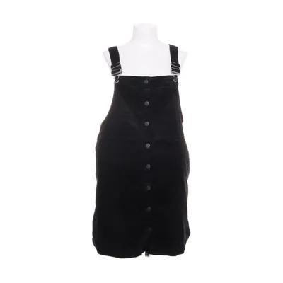 Dungaree dress (Black) from Eight 2 Nine Cotton, Elastane