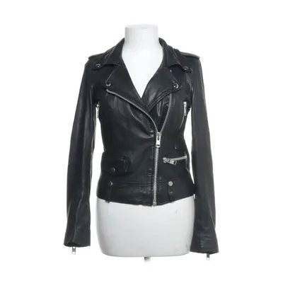 Biker jacket (Black) from Munderingskompagniet Leather