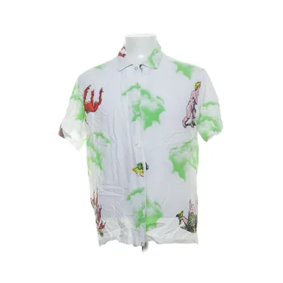 Kortärmad skjorta (Vit, Grön, Flerfärgad) från Obey Viskos