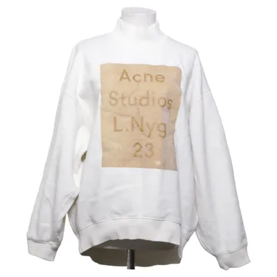 Collegetröja (Vit) från Acne Studios Bomull, Polyester