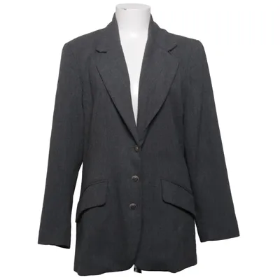 Blazer (Grå) fra Lindex Connect Polyester, Viscose