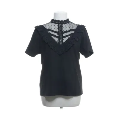 Top (Black) from The Kooples Cotton, Polyamide