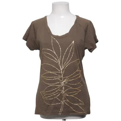 T-shirt (Brown) from Calvin Klein Cotton, Viscose