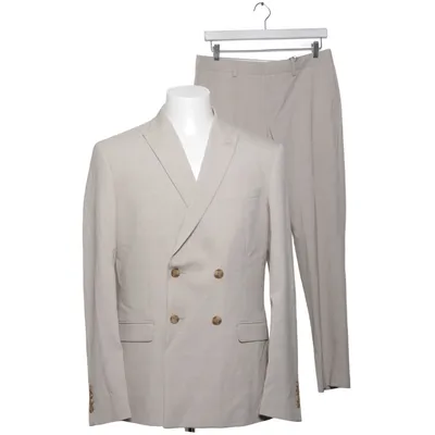 Jakkesæt (Beige) fra Isaac Dewhirst Elastan, Polyester, Viscose