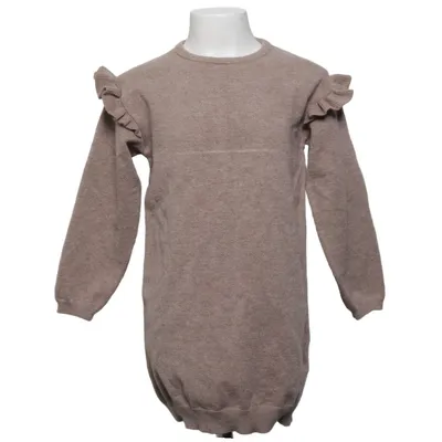 Kjole (Beige) fra Friends Polyamid, Polyester, Viscose