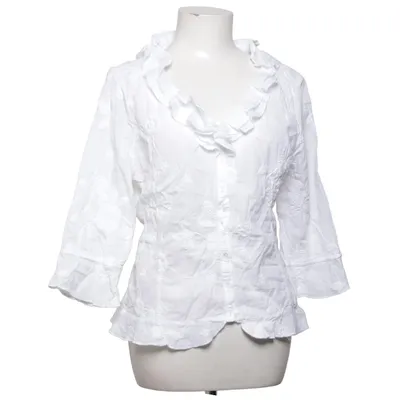 Zwangerschapsblouse (Wit) van Soon Katoen
