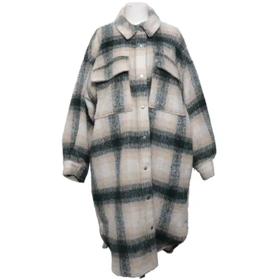 Overshirt (Beige, Black, White) from Stay Recycled polyester, Wool