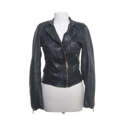 Bikerjakke (Sort) fra Zara Basic Bomuld, Polyester