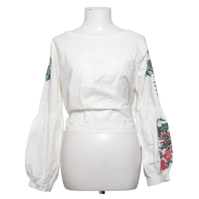 Blouse (Wit, Meerkleurig) van Chicwish