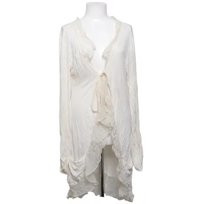 Cardigan (Blanc) de Morphe Soie