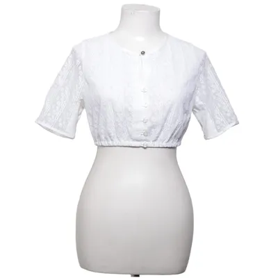 Chemisier Dirndl (Blanc) de Country Line Coton, Élasthane, Polyamide, Polyester