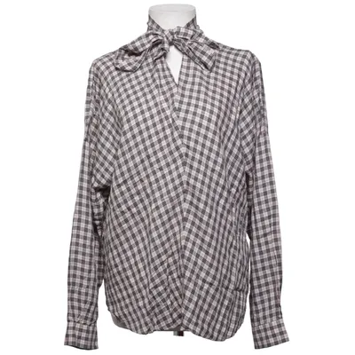 Blus (Beige, Svart) från Caliban Lyocell