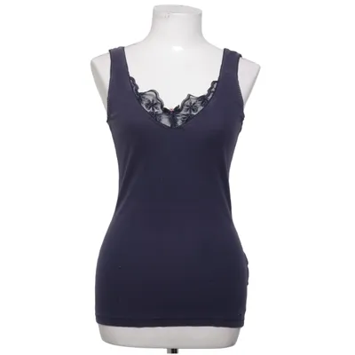 Tanktop (Blauw) van Tommy Hilfiger Denim Katoen, Elastaan