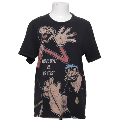 T-shirt (Noir, Multicolore) de Popeye Coton