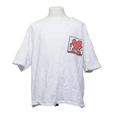 T-shirt (White, Red) from Zara Keith Haring Cotton