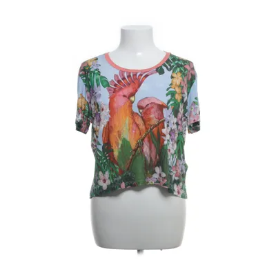 T-shirt (Blauw, Meerkleurig) van Desigual Linnen, Viscose