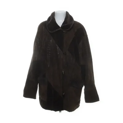 Shearling jas (Bruin) van LS Polyester