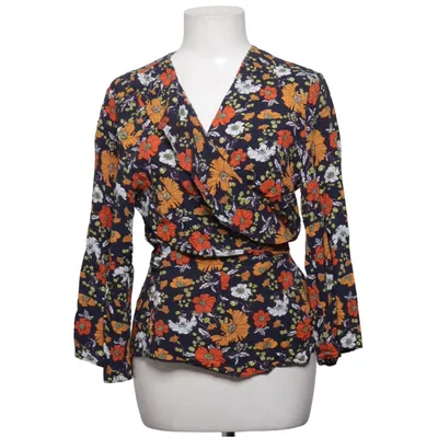 Wikkelblouse (Blauw, Meerkleurig) van InWear Viscose