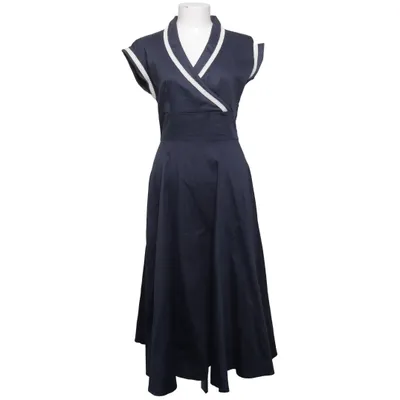 Jurk (Blauw) van Collectif Vintage Katoen