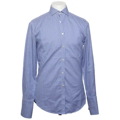 Skjorte (Blå, Hvid) fra Charles Tyrwhitt Bomuld
