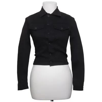 Jeansjacke (Schwarz) von Crocker Baumwolle, Elasthan, Polyester
