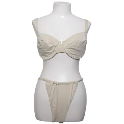 Bikini (Beige) from Ivory Rose Elastane, Metallic fiber, Polyamide, Polyester