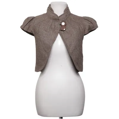 Bolero (Bruin) van Lulumary Acryl, Polyester, Wol