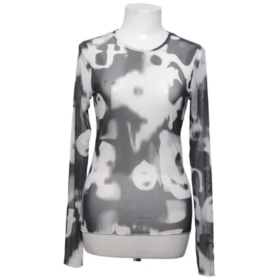 Topp (Blur Printed Long Sleeve) från Weekday Polyester, Elastan