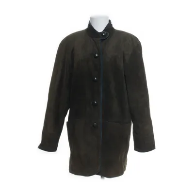 Leather coat (Brown, Green) from Danier Leather