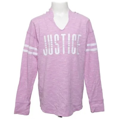 Capuchon sweater (Lila) van Justice Katoen, Polyester