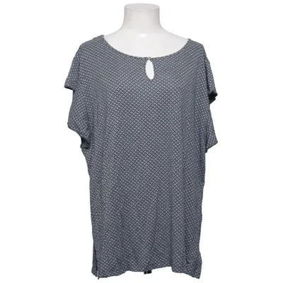 Top (Blau, Weiß) von No Secret Elasthan, Viskose