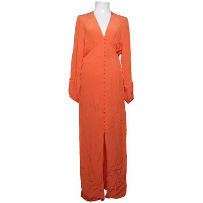 Maxi jurk (Oranje) van Second Female Katoen, Viscose