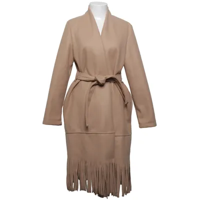 Coat (Beige) from Aefan Elastane, Polyester