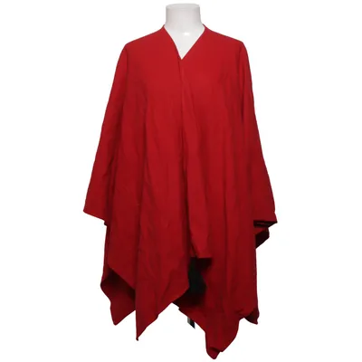 Poncho (Red) from Tatch Wool
