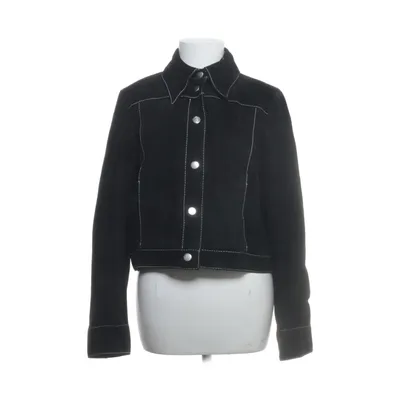 Läderjacka (Svart) från H&M Mocka, Polyester