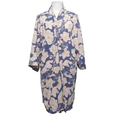 Ochtendjas (Blauw, Wit, Geel) van Coop Polyester