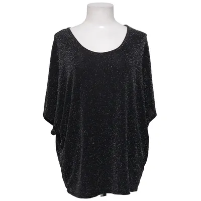 Haut (Noir, Argent) de Style Plus Élasthane, Fibre métallique, Polyamide