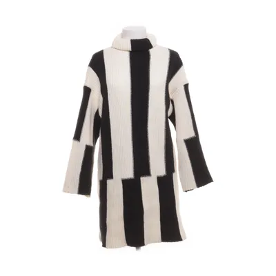 Turtleneck dress (Beige, Black) from Vita Grace Polyester
